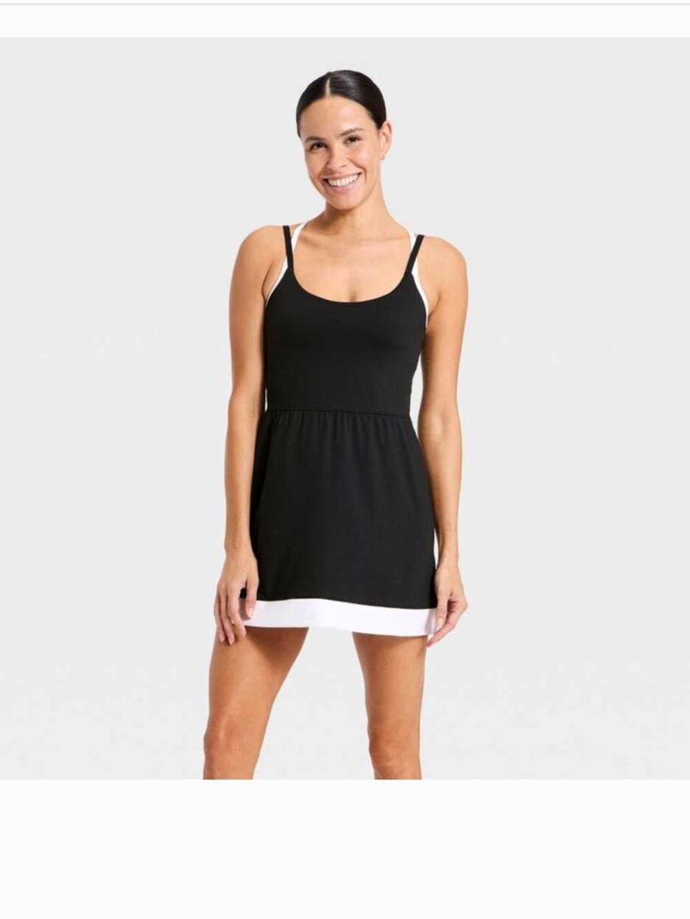 Target Black Dress with White Trim